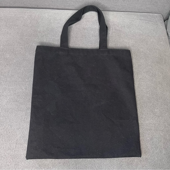 ❤️SOLD❤️Saint Laurent Black Tote Rive Droite Logo Canvas with bag - Picture 5 of 12